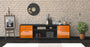 Lowboard Belinda, Orange Studio (180x49x35cm) - Dekati GmbH