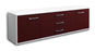 Lowboard Ariella, Bordeaux Seite (180x49x35cm) - Dekati GmbH