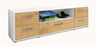 Lowboard Atlanta, Eiche Seite (180x49x35cm) - Dekati GmbH