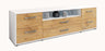 Lowboard Aurora, Eiche Seite (180x49x35cm) - Dekati GmbH