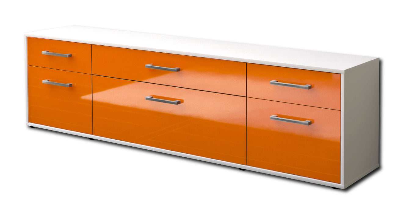 Lowboard Beppa, Orange Seite (180x49x35cm) - Dekati GmbH