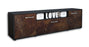 Lowboard Ariana, Rost Seite (180x49x35cm) - Dekati GmbH