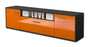 Lowboard Ariana, Orange Seite (180x49x35cm) - Dekati GmbH