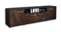 Lowboard Arianna, Rost Seite (180x49x35cm) - Dekati GmbH