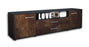 Lowboard Armanda, Rost Seite (180x49x35cm) - Dekati GmbH