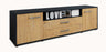 Lowboard Armanda, Eiche Seite (180x49x35cm) - Dekati GmbH