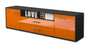 Lowboard Armanda, Orange Seite (180x49x35cm) - Dekati GmbH