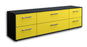 Lowboard Assunta, Gelb Seite (180x49x35cm) - Dekati GmbH