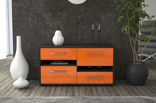 Lowboard stehend mit Griffen Alina, Orange Studio ( 92x49x35cm) - Dekati GmbH