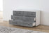 Lowboard stehend mit Griffen Alfonsa, Beton Offen ( 92x49x35cm) - Dekati GmbH
