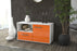 Lowboard stehend mit Griffen Adrina, Orange Front ( 92x49x35cm) - Dekati GmbH