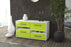 Lowboard stehend mit Griffen Alina, Gruen Front ( 92x49x35cm) - Dekati GmbH