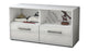 Lowboard stehend mit Griffen Aeon, Weiß Seite ( 92x49x35cm) - Dekati GmbH