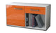 Lowboard stehend mit Griffen Alberina, Orange Seite ( 92x49x35cm) - Dekati GmbH
