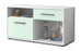 Lowboard stehend mit Griffen Alecia, Mint Seite ( 92x49x35cm) - Dekati GmbH