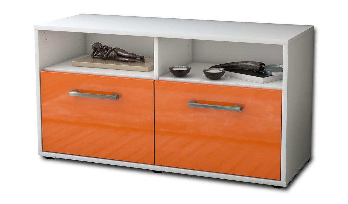 Lowboard stehend mit Griffen Alegra, Orange Seite ( 92x49x35cm) - Dekati GmbH