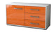 Lowboard stehend mit Griffen Alessandra, Orange Seite ( 92x49x35cm) - Dekati GmbH
