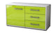 Lowboard stehend mit Griffen Alessandra, Gruen Seite ( 92x49x35cm) - Dekati GmbH