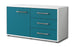 Lowboard stehend mit Griffen Alessandra, Tuerkis Seite ( 92x49x35cm) - Dekati GmbH