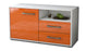 Lowboard stehend mit Griffen Alessia, Orange Seite ( 92x49x35cm) - Dekati GmbH