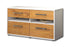 Lowboard stehend mit Griffen Alessia, Gruen Seite ( 92x49x35cm) - Dekati GmbH