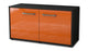 Lowboard stehend mit Griffen Ada, Orange Seite ( 92x49x35cm) - Dekati GmbH