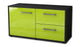 Lowboard stehend mit Griffen Adria, Gruen Seite ( 92x49x35cm) - Dekati GmbH