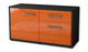 Lowboard stehend mit Griffen Aja, Orange Seite ( 92x49x35cm) - Dekati GmbH