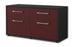Lowboard stehend mit Griffen Alena, Bordeaux Seite ( 92x49x35cm) - Dekati GmbH