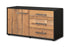 Lowboard stehend mit Griffen Alessandra, Pinie Seite ( 92x49x35cm) - Dekati GmbH