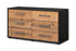 Lowboard stehend mit Griffen Alfonsa, Pinie Seite ( 92x49x35cm) - Dekati GmbH