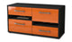 Lowboard stehend mit Griffen Alina, Orange Seite ( 92x49x35cm) - Dekati GmbH