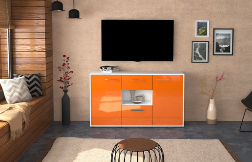 Sideboard Denise, Orange Studio ( 136x79x35cm) - Dekati GmbH