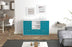 Sideboard Diellza, Tuerkis Studio ( 136x79x35cm) - Dekati GmbH