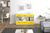 Sideboard Efisia, Gelb Studio ( 136x79x35cm) - Dekati GmbH