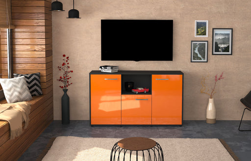 Sideboard Demetria, Orange Studio (136x79x35cm) - Dekati GmbH