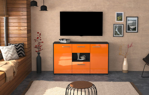 Sideboard Denise, Orange Studio (136x79x35cm) - Dekati GmbH