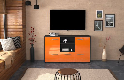 Sideboard Diellza, Orange Studio (136x79x35cm) - Dekati GmbH