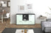 Sideboard Diellza, Mint Studio (136x79x35cm) - Dekati GmbH
