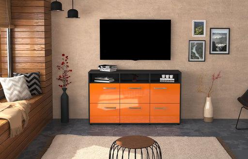 Sideboard Dilara, Orange Studio (136x79x35cm) - Dekati GmbH