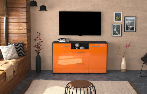 Sideboard Dimphi, Orange Studio (136x79x35cm) - Dekati GmbH
