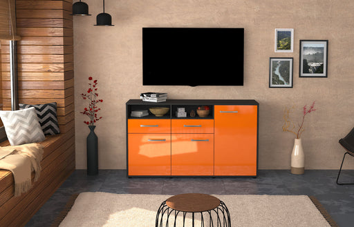 Sideboard Editta, Orange Studio (136x79x35cm) - Dekati GmbH