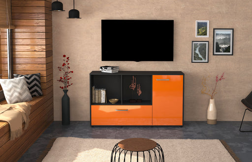Sideboard Ela, Orange Studio (136x79x35cm) - Dekati GmbH