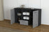 Sideboard Desideria, Beton Offen (136x79x35cm) - Dekati GmbH