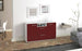 Sideboard Dimphi, Bordeaux Front ( 136x79x35cm) - Dekati GmbH