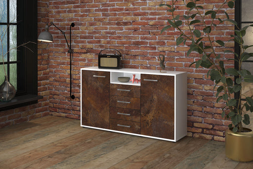 Sideboard Donnice, Rost Front ( 136x79x35cm) - Dekati GmbH