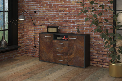Sideboard Donnice, Rost Front (136x79x35cm) - Dekati GmbH