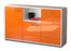 Sideboard Demetria, Orange Seite ( 136x79x35cm) - Dekati GmbH