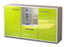 Sideboard Dhonna, Gruen Seite ( 136x79x35cm) - Dekati GmbH