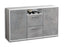 Sideboard Dimphi, Beton Seite ( 136x79x35cm) - Dekati GmbH